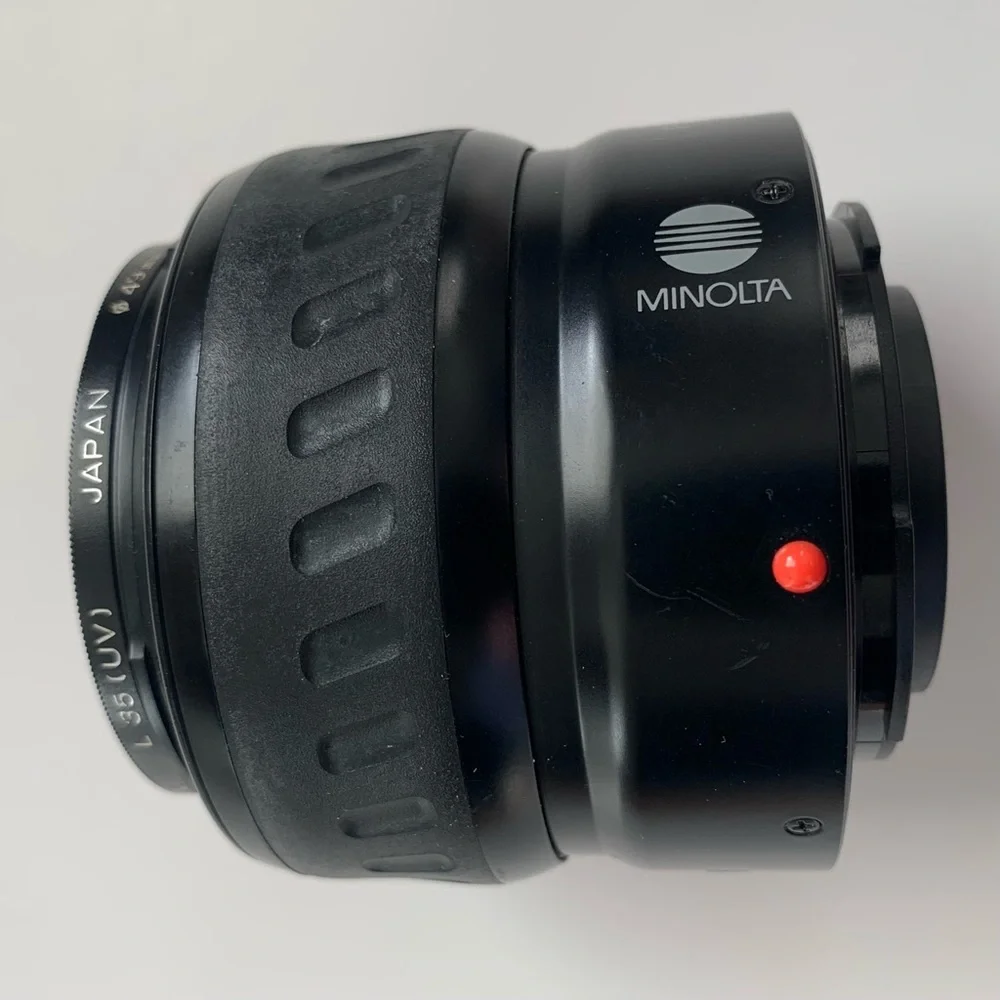 Minolta Maxxum Power Zoom 0.5m/1.6ft. AF 35-80 Lens - Japan